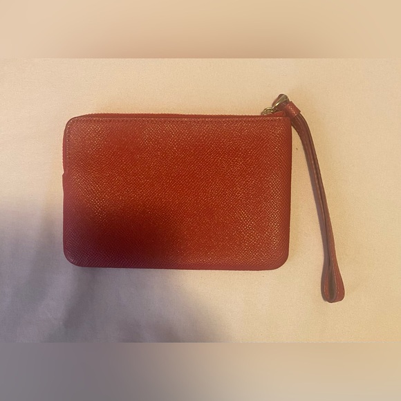 Coach Red Wristlet - Picture 2 of 6